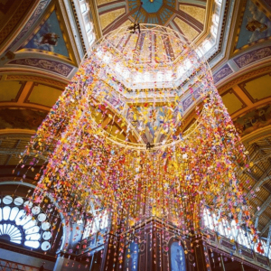 10,000 woven stars at The Big Design Market, 2012