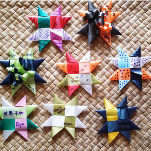 star weaving helps to build hope and confidence