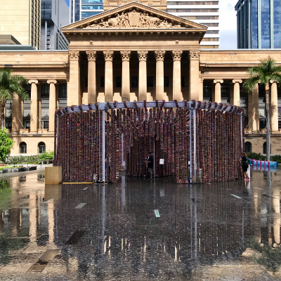 One Million Stars installation