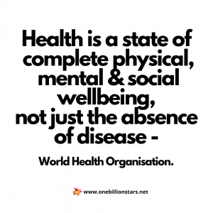 Health is a state of complete wellbeing Health is a state of complete wellbeing
